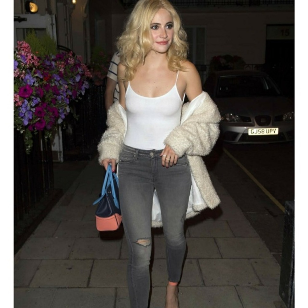 Mother "The Looker" crop jeans